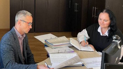 Главный техинспектор труда Брестской областной организации БПРЗ Андрей Брановец побывал с мониторингами в Малоритском районе